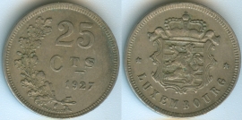 Люксембург 25 сантимов 1927