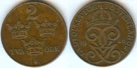 Швеция 2 Эре 1926