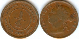 Стрейтс Сетлментс 1/4 цента 1901