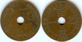 Французский Индокитай 1 цент 1926