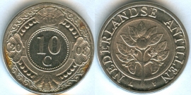 Нидерландские Антиллы 10 центов 2008