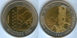 Андорра 2 Евро 2004