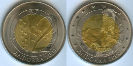Андорра 2 Евро 2004