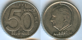 Бельгия 50 Франков 1998 Belgique