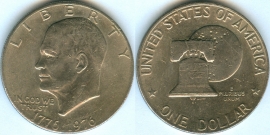 США 1 Доллар 1976 200 лет Независимости
