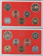 Набор - Япония 6 монет 2000 с жетоном
