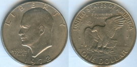 США 1 Доллар 1972