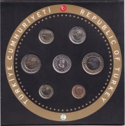 Набор - Турция 7 монет 2018