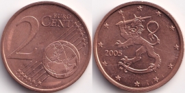 Финляндия 2 евроцента 2005