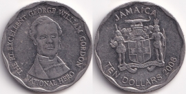 Ямайка 10 Долларов 2008