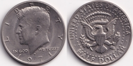 США 50 центов 1971 D