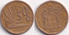 ЮАР 50 центов 1993