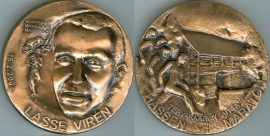 Настольная медаль - Lasse Viren