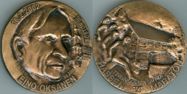 Настольная медаль - Eino Oksanen