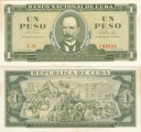 Куба 1 Песо 1964 Пресс
