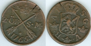Швеция 2 Эре 1765 (старая цена 1400р)