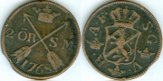 Швеция 2 Эре 1768