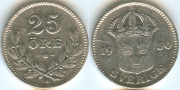 Швеция 25 Эре 1930