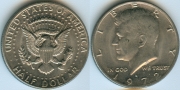США 50 центов 1972 D