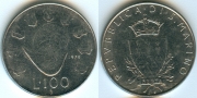 Сан-Марино 100 Лир 1979