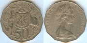 Австралия 50 центов 1976