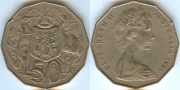 Австралия 50 центов 1981