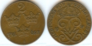 Швеция 2 Эре 1937