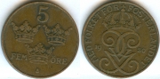 Швеция 5 Эре 1930