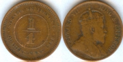 Стрейтс Сетлментс 1/4 цента 1908