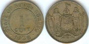 Северное Борнео 1 цент 1938