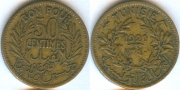 Тунис 50 сантимов 1921