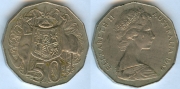 Австралия 50 центов 1969