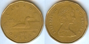 Канада 1 Доллар 1989