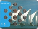 Набор - Канада 14 монет Ванкувер