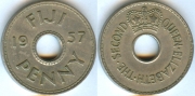 Фиджи 1 пенни 1957