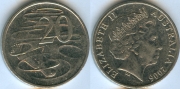 Австралия 20 центов 2006