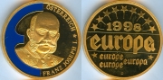 Жетон - Австрия 1998 Европа мировые лидеры
