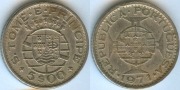 Сан-Томе и Принсипи 5 Эскудо 1971 (старая цена 350р)
