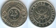 Нидерландские Антиллы 25 центов 2003