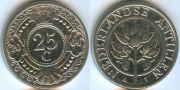 Нидерландские Антиллы 25 центов 2004