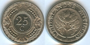 Нидерландские Антиллы 25 центов 2008