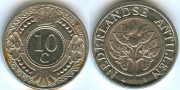 Нидерландские Антиллы 10 центов 2008