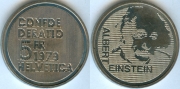 Швейцария 5 Франков 1979 Альберт Эйнштейн