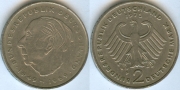 Германия 2 Марки 1975 F