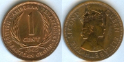 Британские Карибские территории 1 цент 1965