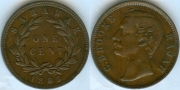 Малайзия Саравак 1 цент 1885