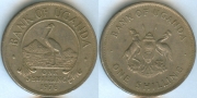 Уганда 1 Шиллинг 1976 (старая цена 150р)