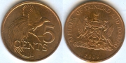 Тринидад и Тобаго 5 центов 2009