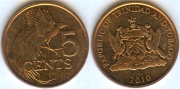 Тринидад и Тобаго 5 центов 2010