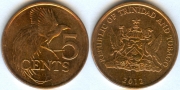 Тринидад и Тобаго 5 центов 2012